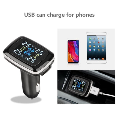 USB port Auto Security Alarm Systems Tire Pressure