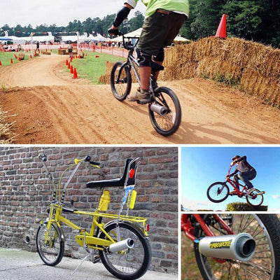 Bicycle turbo motorcycle